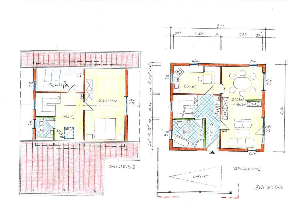 Ferienhaus Friedrichsblick Lug Bagian luar foto